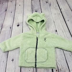 Browning Fleece Baby Zip Jacket 6 months